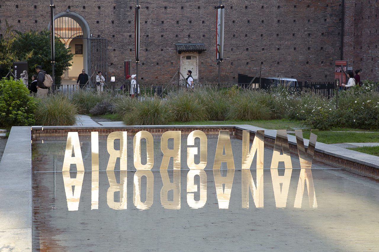 SABRINA-DALESSANDRO-VANAGRORIA- Castello Sforzesco-Leonardo-Parlante-ph FILIPPO-ROMANO